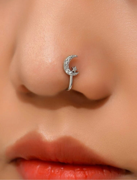 Moon Style Nose Cuff
