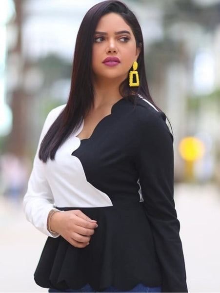 Rectangle Drop Earrings